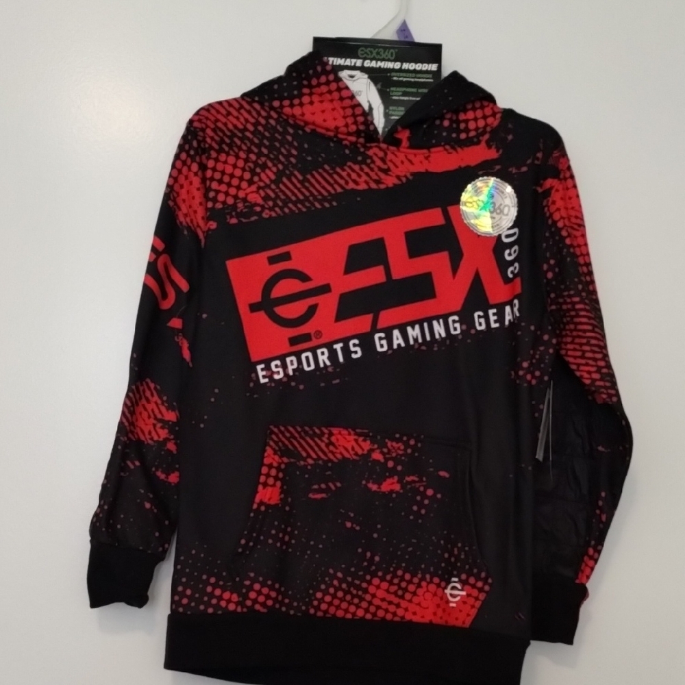 New Kids Hoodie - Red & Black